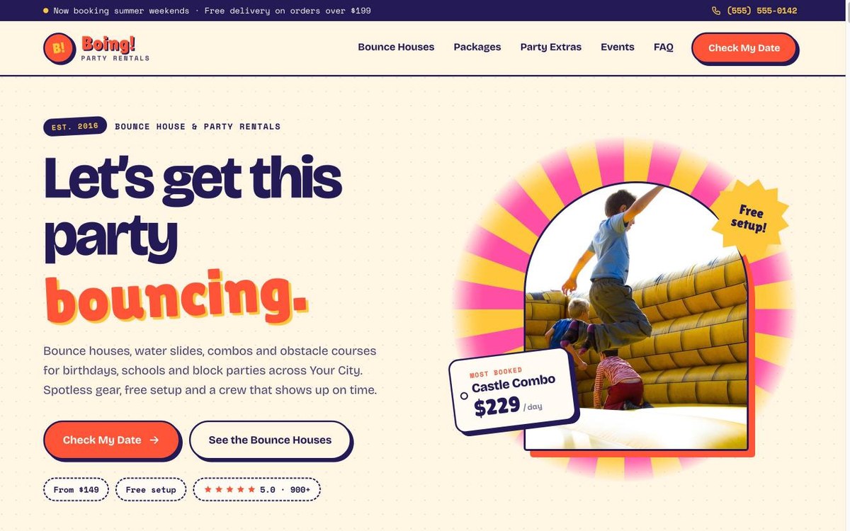 Bounce Bash design