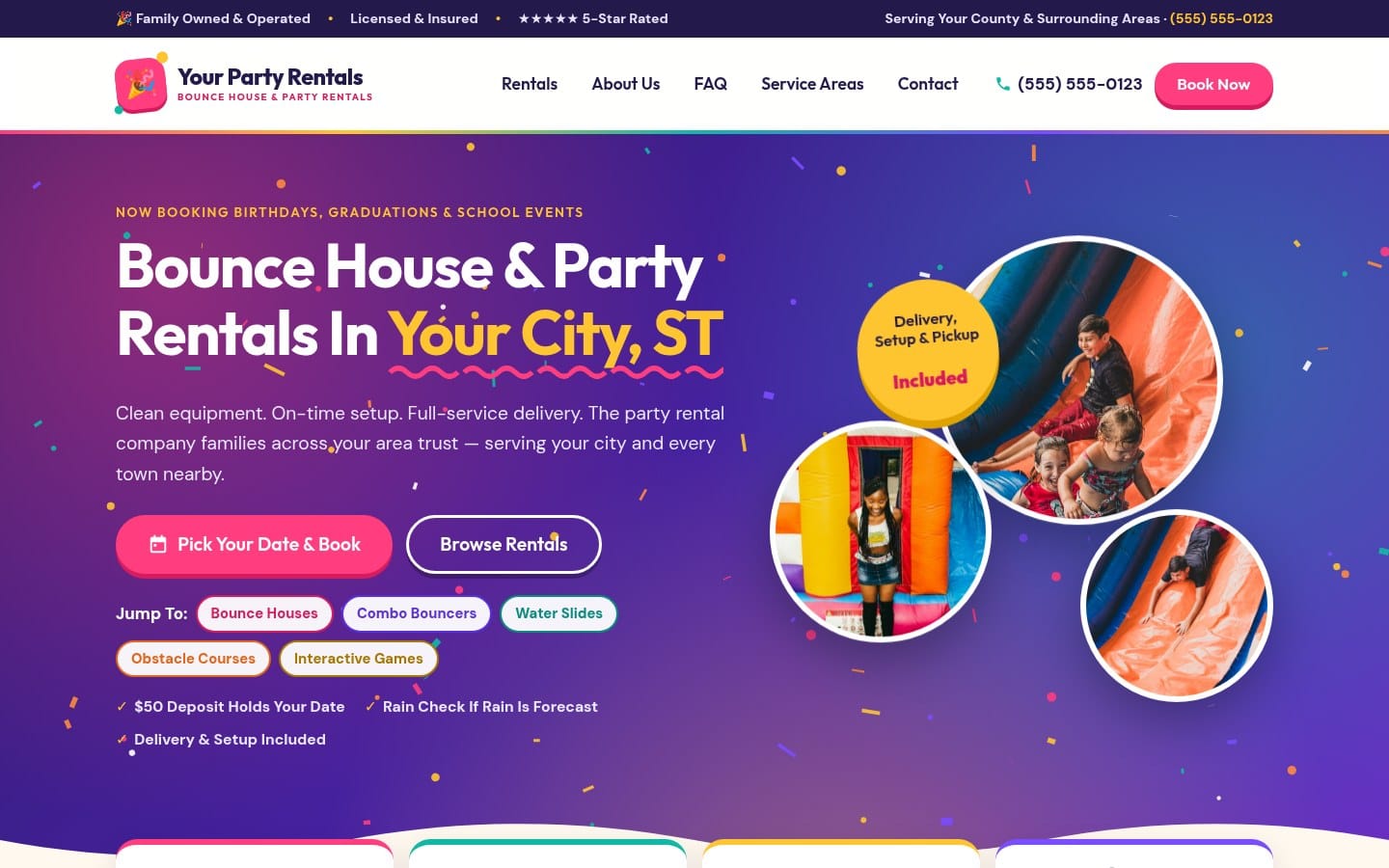 Confetti Party design